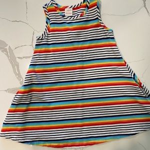 Hannah Andersson size 5 striped swing dress-only worn once